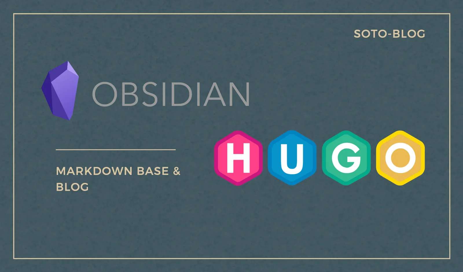 Obsidian，Hugo
